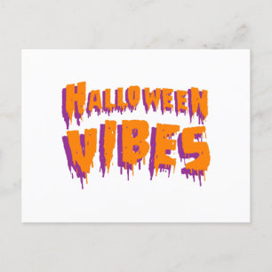 Postal Vibraciones de Halloween