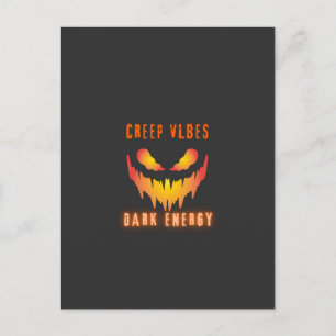 Postal Vibraciones de Miedo Energía Oscura _ Ropa Calleje