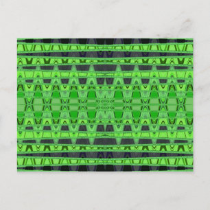 Postal vibraciones verdes