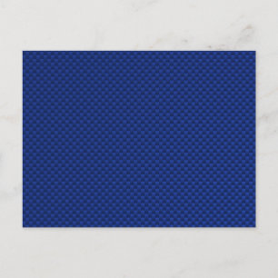 Postal Vibrante fibra de carbono azul como fondo de impre