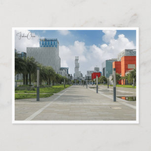 Postal Vibrantes ciudades de Foshan China vacaciones en C