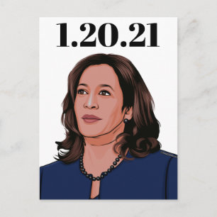 Postal Vicepresidente Kamala Harris
