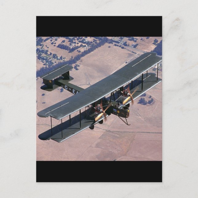 Postal Vickers, réplica de Vimy, Aviación clásica 1994 (Anverso)