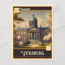 Postal Vicksburg, Misisipi  | Antiguo