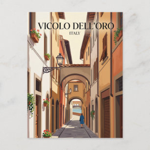 Postal Vicolo dell'Oro Italia