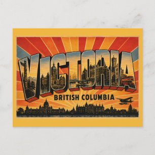 Postal Victoria BC Ciudad Capital
