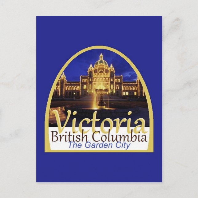 Postal VICTORIA Canadá (Anverso)