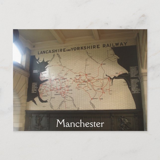 Postal Victoria de Manchester (Anverso)