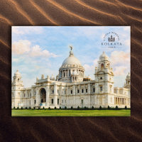 Victoria Memorial, Calcuta, India | Acuarela
