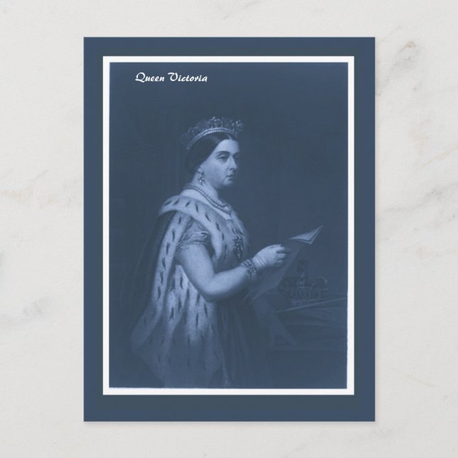 Postal Victoria, Reina de Gran Bretaña e Irlanda (Anverso)