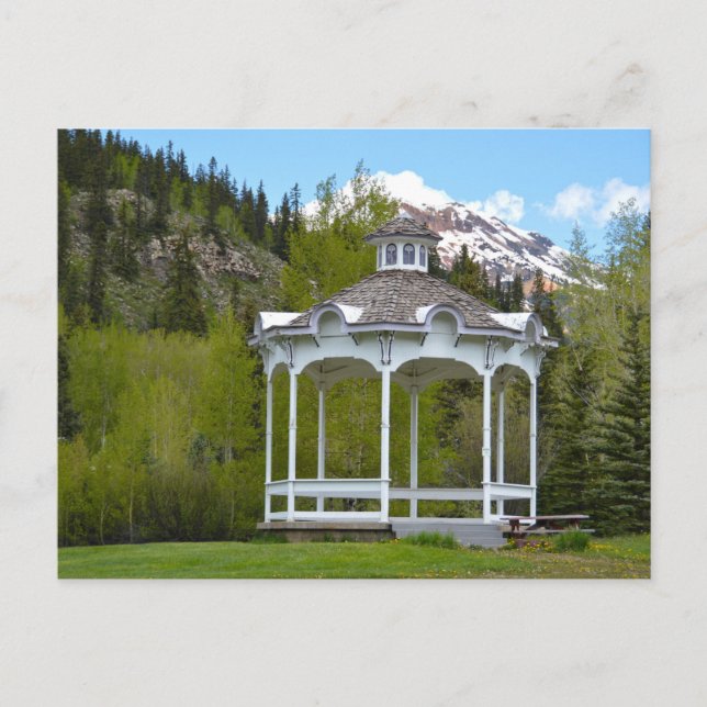Postal Victorian Gazebo, Silverton, Colorado (Anverso)