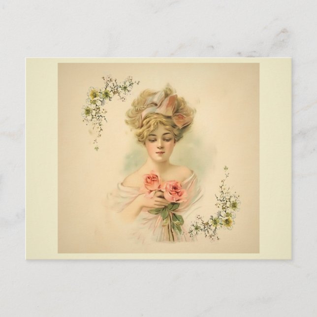 Postal Victorian Parlor_Flora (Anverso)