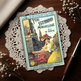 Postal Victorian Strand Magazine Cover Illustration