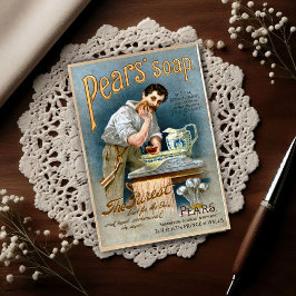 Postal Victorian Vintage Soap Advertising