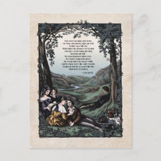 Postal victoriana de Meredith "Pastorals"