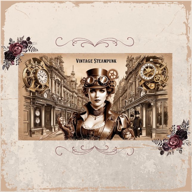 Postal victoriana vintage (Vintage Victorian Woman Postcard)