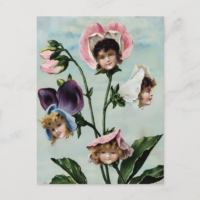 Postal victoriana vintage (Anverso)