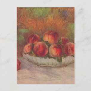 Postal Vida con frutas - Pierre-Auguste Renoir