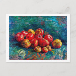 Postal Vida con manzanas de Vincent Van Gogh