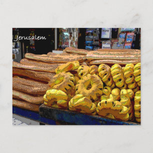 Postal Vida de cada día en Jerusalén