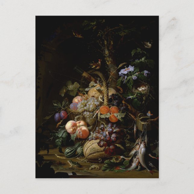Postal Vida de la fruta (Anverso)