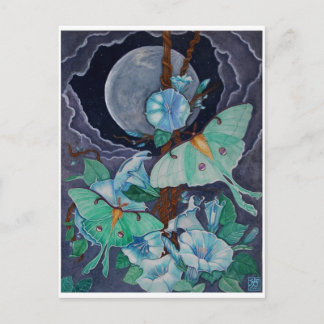 Postal Vida de la luna