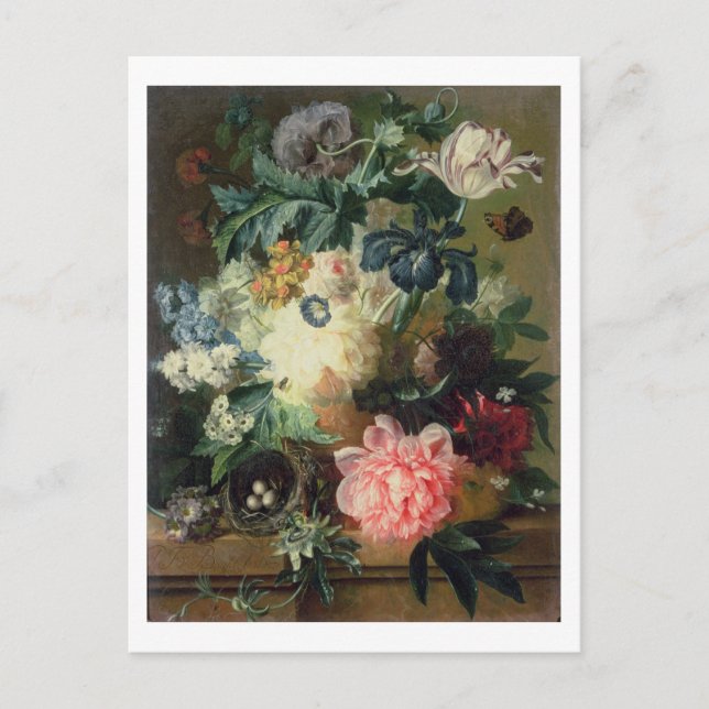 Postal Vida de las flores 2 (Anverso)