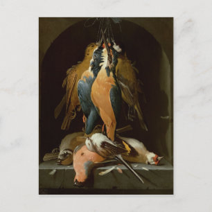 Postal Vida de los pájaros