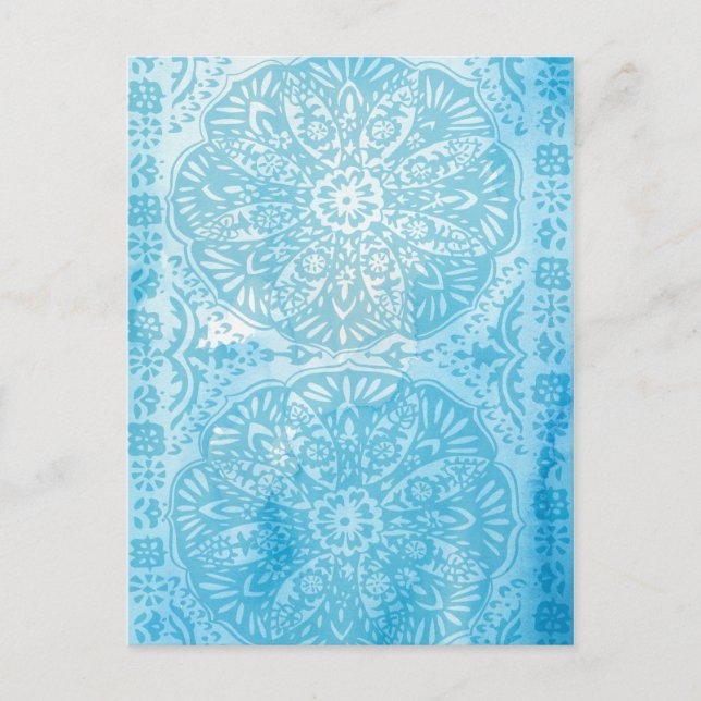 Postal Vida de piña III (Anverso)