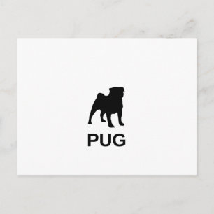 Postal vida de pug silo