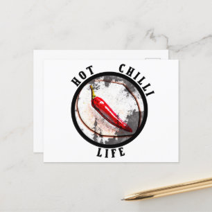 Postal Vida del chile caliente