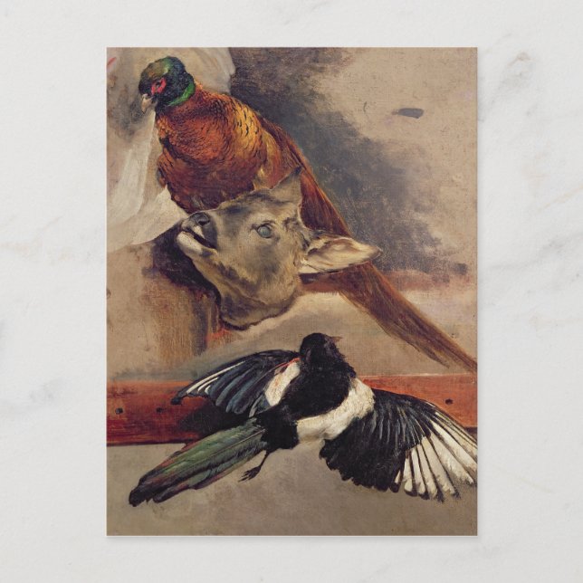 Postal Vida del juego fija, c.1812-16 (Anverso)