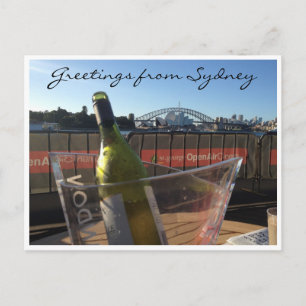 Postal vida en la bahía de sydney