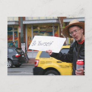 Postal Vida en la calle