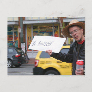 Postal Vida en la calle