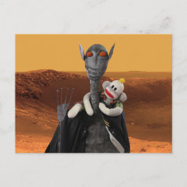 Postal Vida en Marte