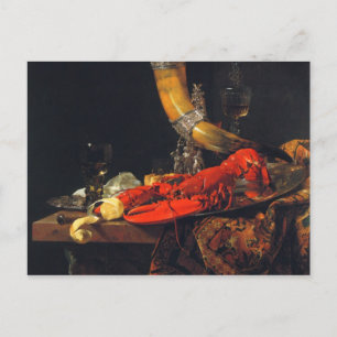 Postal Vida fija de Willem Kalf