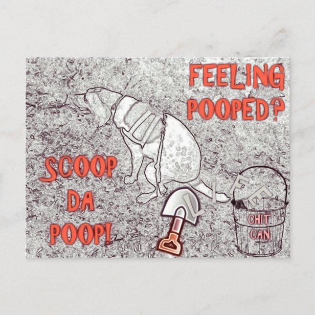 Postal Vida Pooper Scooper (Anverso)