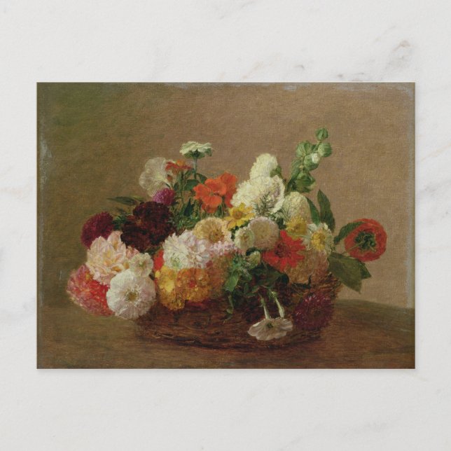 Postal Vida residual de las flores (Anverso)