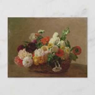 Postal Vida residual de las flores