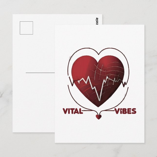 Postal Vida Saludable (Anverso / Reverso)
