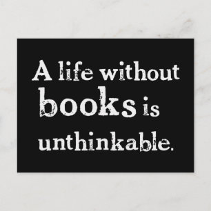 Postal Vida sin libros