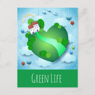 Postal Vida verde