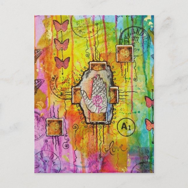 Postal Vida Y Amor (Anverso)