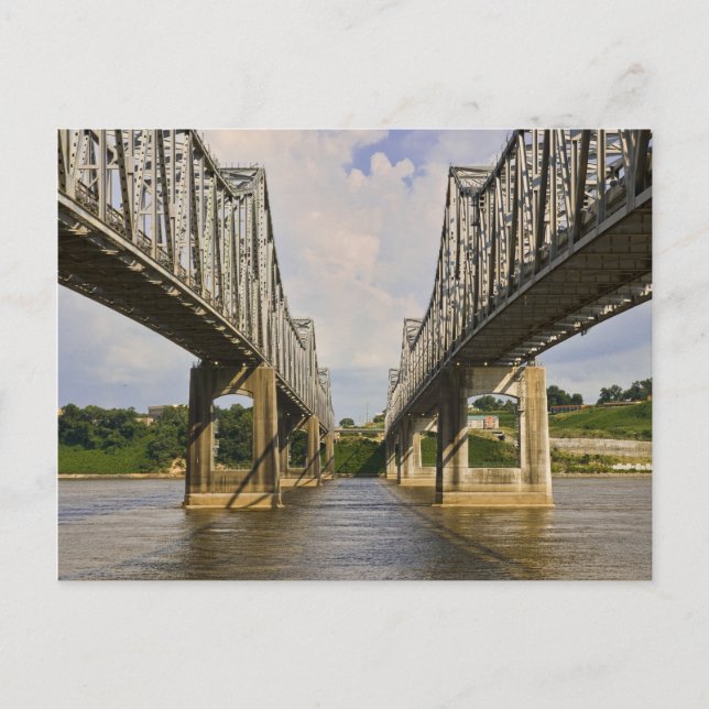 Postal Vidalia y Natchez (Anverso)