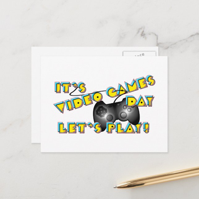 Postal Video Games Day (Anverso/Reverso In Situ)