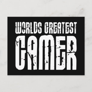 Postal Videojuegos de juegos y jugadores de mundo más gra