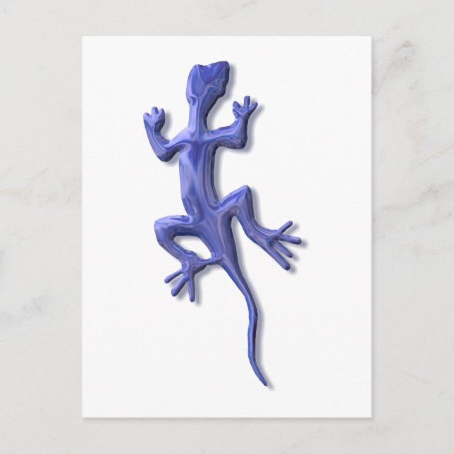 Postal Vidrio azul (Anverso)