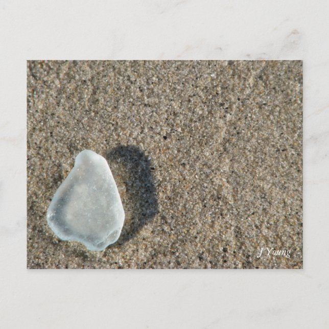 Postal Vidrio blanco (Anverso)