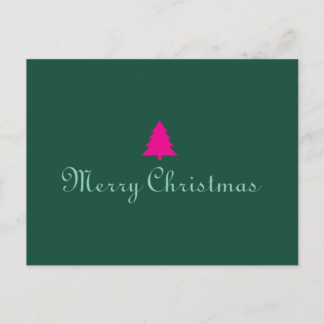 Postal vidrio de Navidad (Anverso)